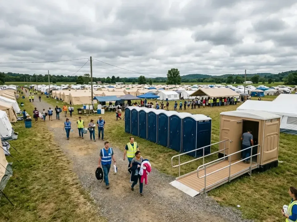 disaster-relief-camp-restrooms-010 — frequently asked questions, Dumpster & Portable Bathrooms Rental in Wills Point, TX